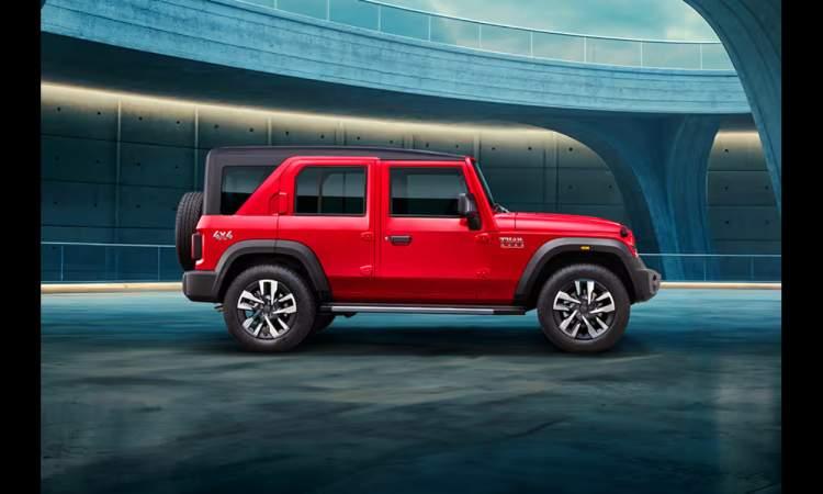Mahindra thar roxx sideciew2