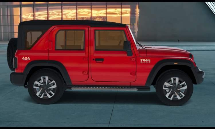 Mahindra Thar Roxx Sideview