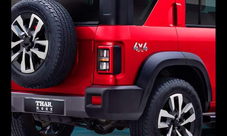 Mahindra Thar Roxx Taillight