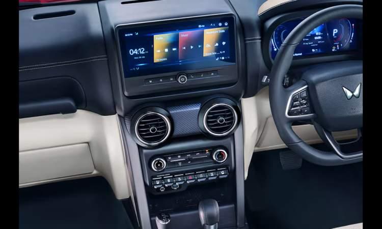 Mahindra thar roxx center Console