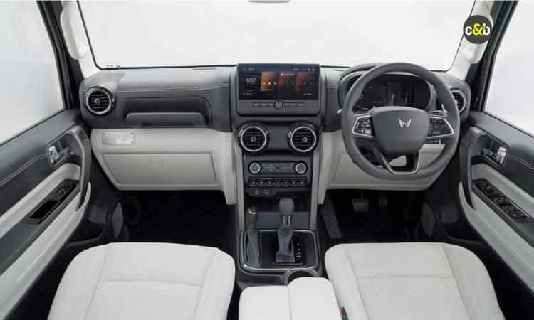Mahindra Thar Roxx Dashboard