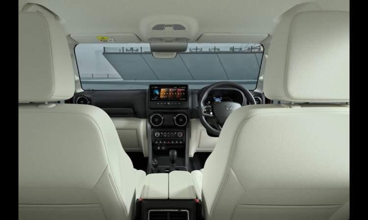 Mahindra thar roxx interior