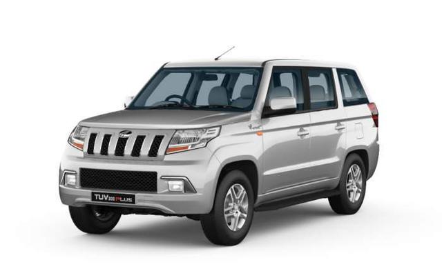 Mahindra Tuv300 Plus Front View Majestic Silver