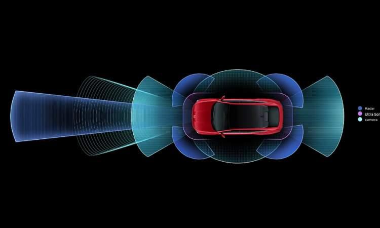 mahindra xev 9e radar camera