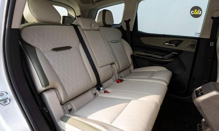 Mahindra Xev 9s Rear Seats