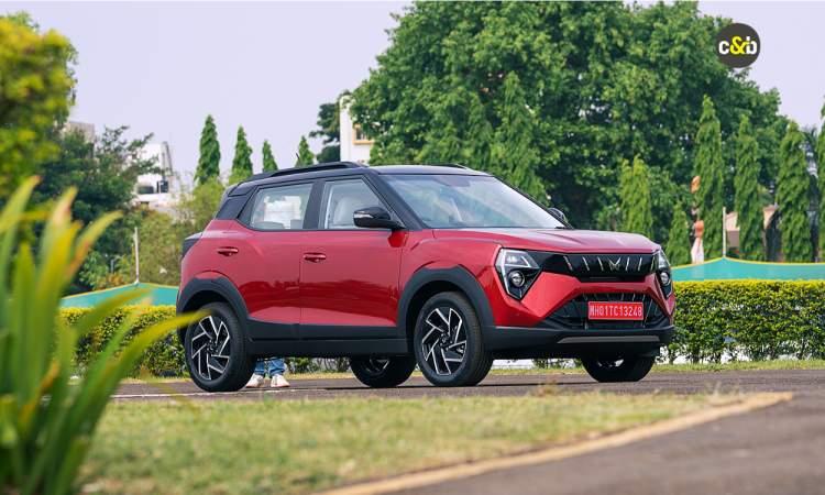 Mahindra 3xo Red Color