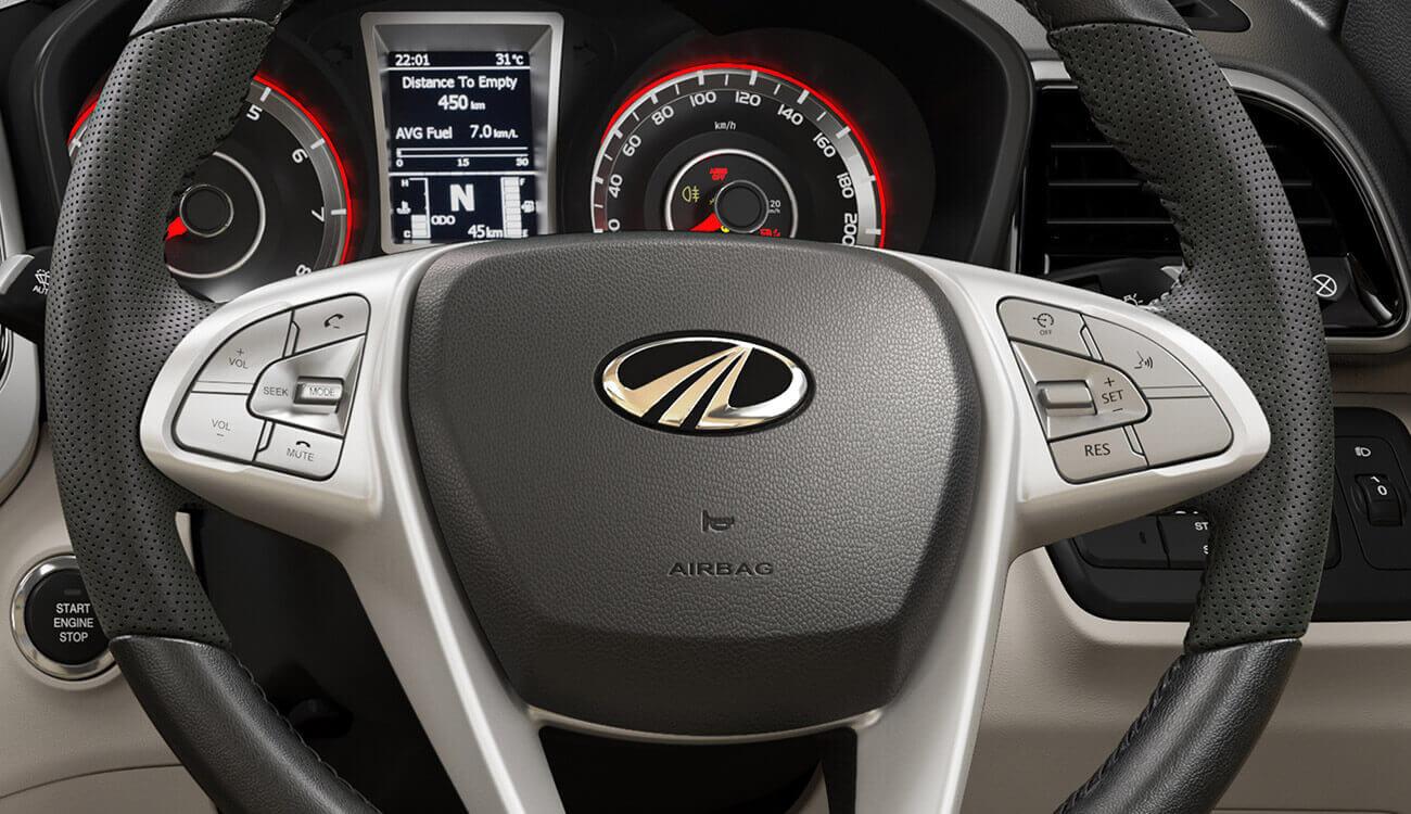 Mahindra Xuv300 Steering Mounted Phone,audio&cruise_controls