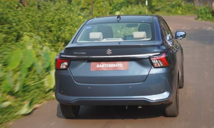 Maruti Suzuki Dzire Rideview Rear
