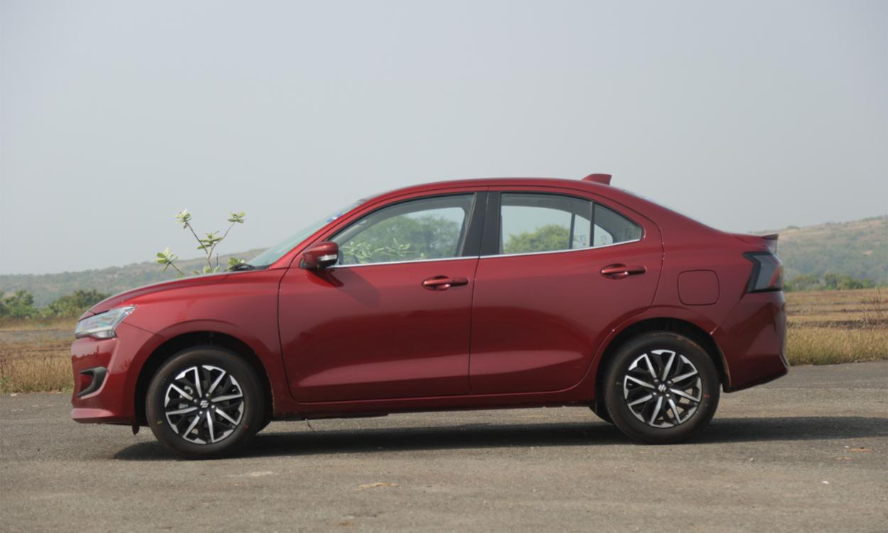 Maruti Suzuki Dzire Sideview