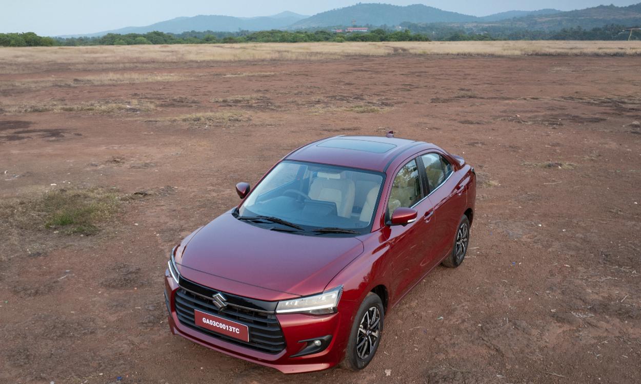 Maruti Suzuki Dzire Topview