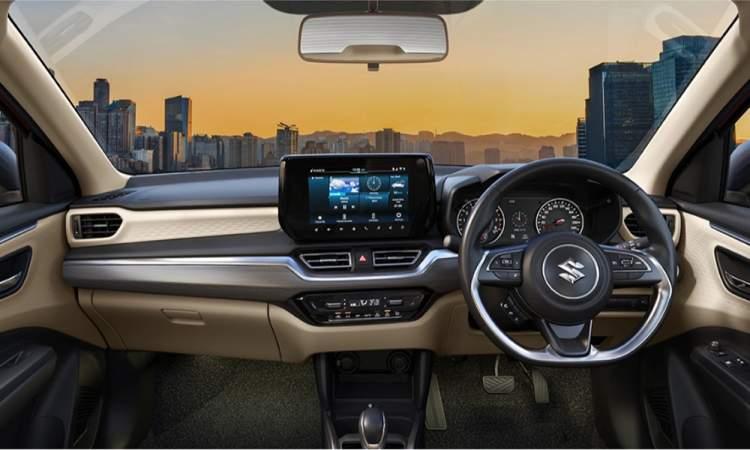 New maruti suzuki dzire dashboard