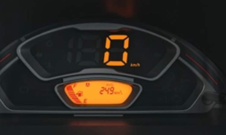 Speedometer with Exciting Digital Speed Display