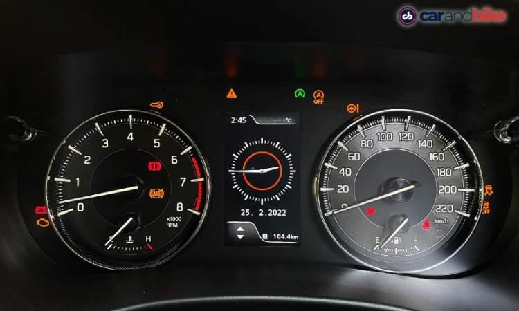 Maruti Suzuki Baleno Speedometer