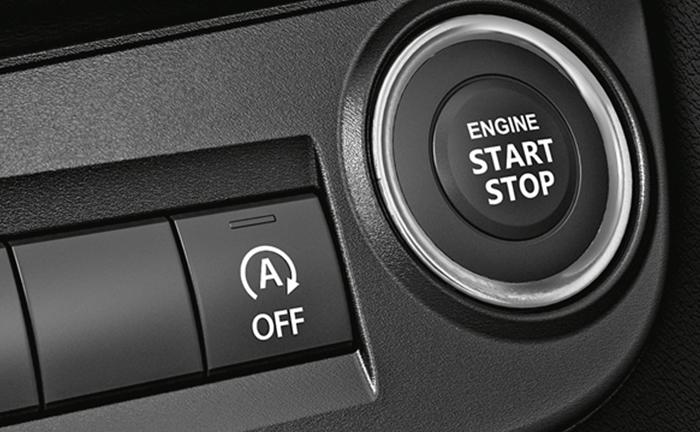Maruti suzuki push start button