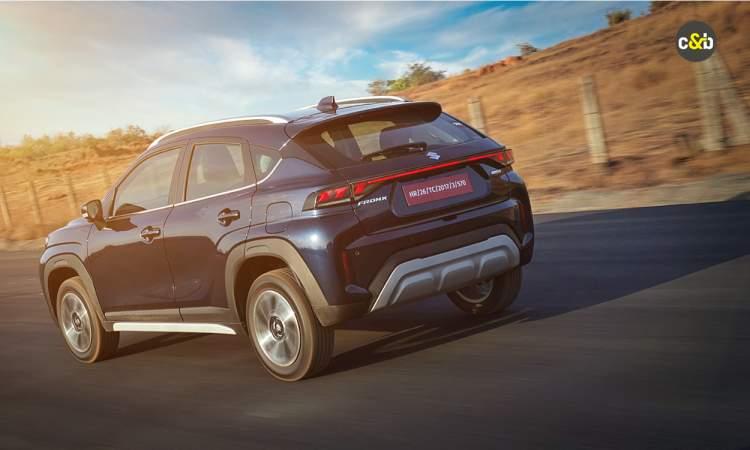 Maruti Suzuki Fronx Rear Look