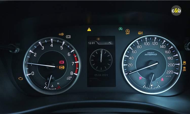 Maruti Suzuki Fronx Speedometer