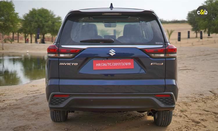 Maruti Suzuki Invicto Rear Look