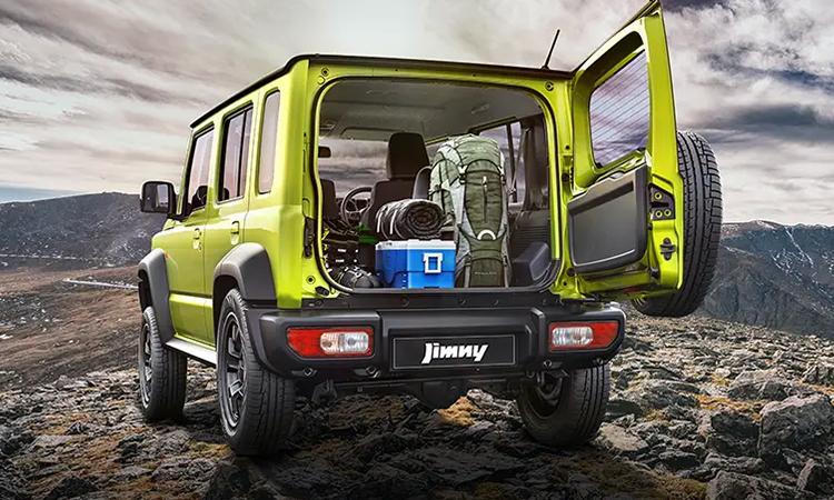 Maruti suzuki jimny bootspace