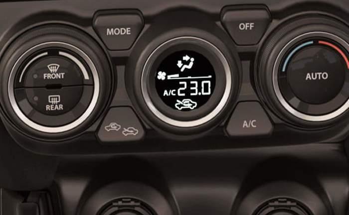 New Swift Automatic Climate Control