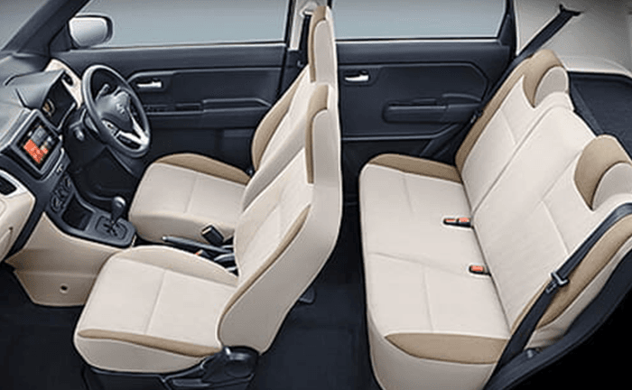 Maruti Suzuki Wagen R Spacious Seats