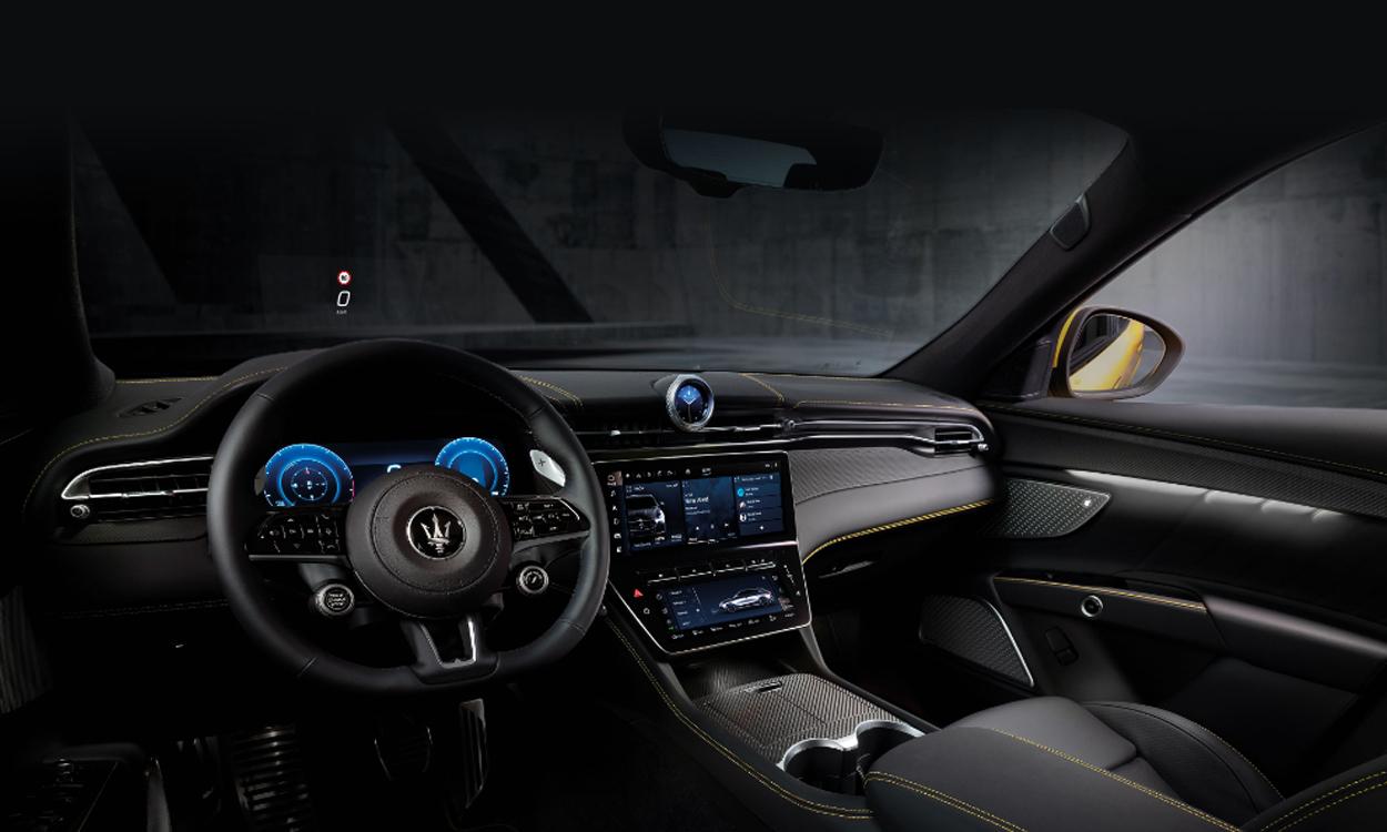 Maserati grecale dashboard