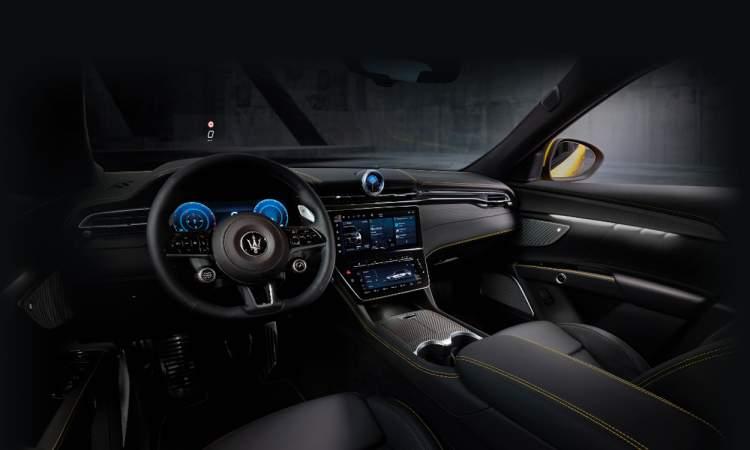 Maserati grecale spacious cabin