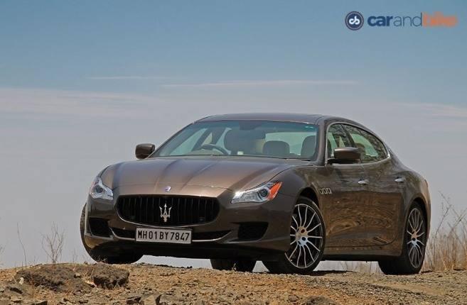 Maserati Quattroporte Front View