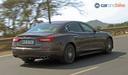 Maserati Quattroporte Runing Rear Side Veiw