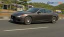 Maserati Quattroporte Runing Side Front View