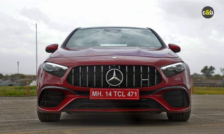 Mercedes Amg A45s Frontview