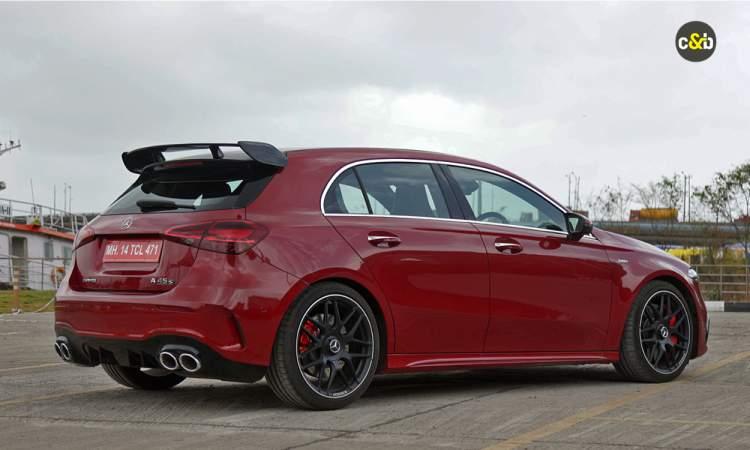 Mercedes Amg A45s Rearlook