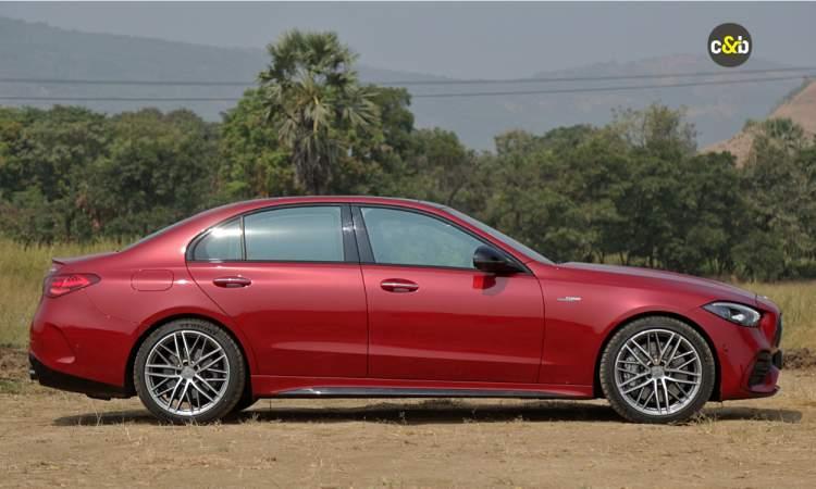 Mercedes Amg C43 Sideview