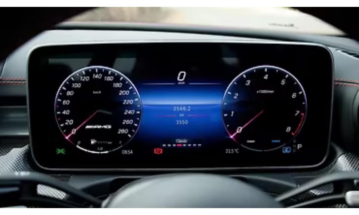 Mercedes Amg C43 Interior Instrument Cluster