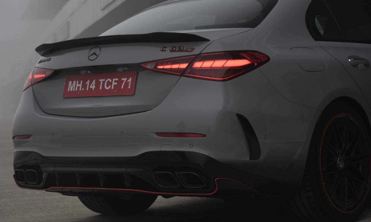 Mercedes Amg C 63 Rearlook