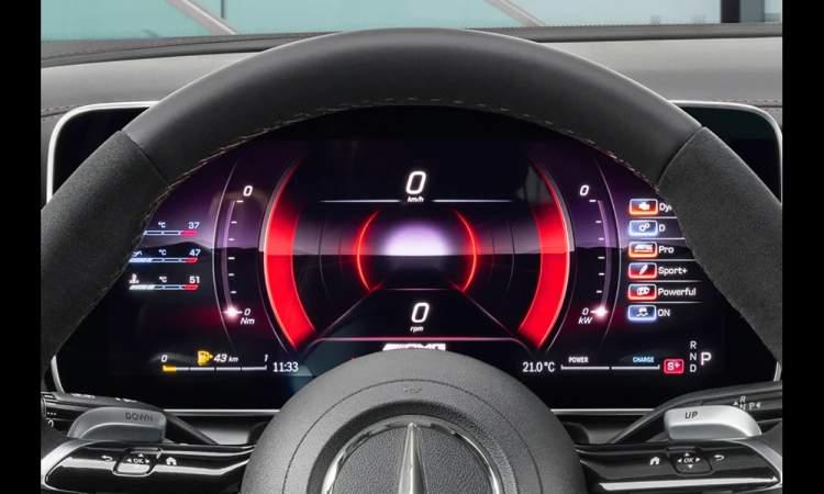Mercedes amg gl 43 rideview instrument Cluster