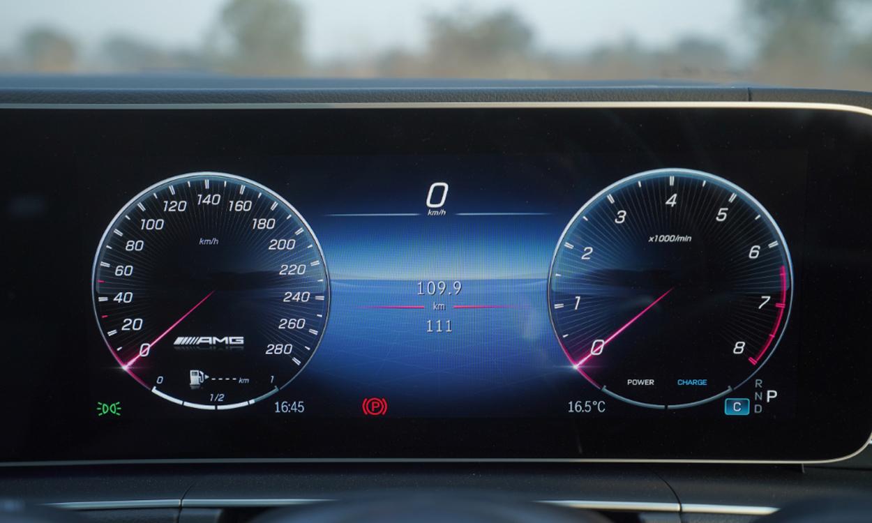 Mercedes Amg Gle 53 Speedometer