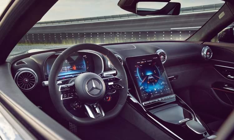 Mercedes AMG GT Console