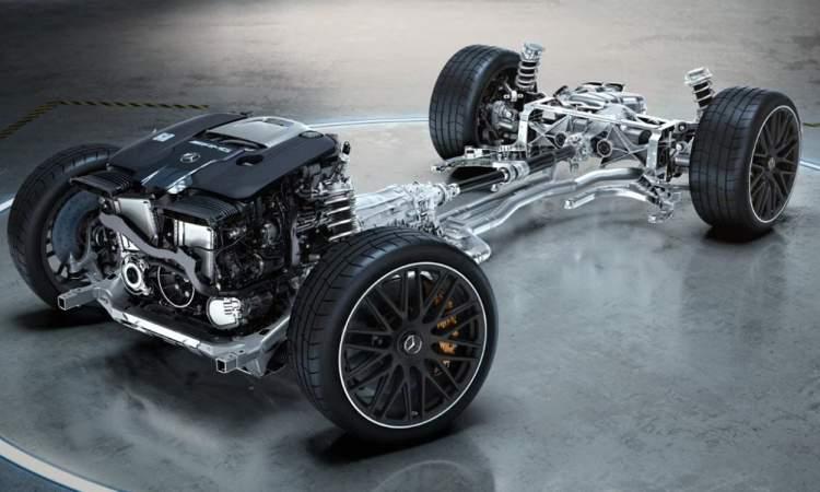 Mercedes amg sl class structure