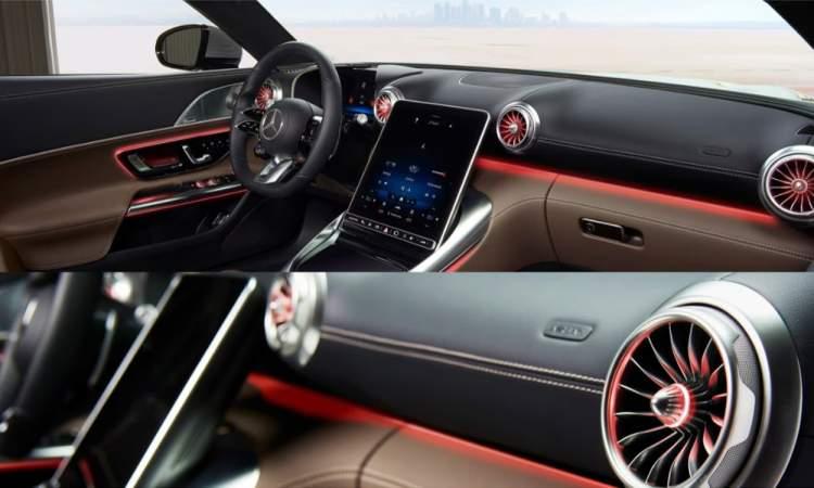 Mercedes amg sl class ambient Lighting