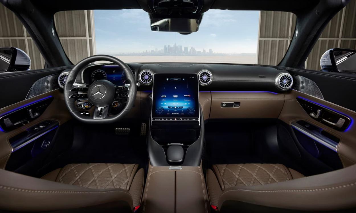 Mercedes amg sl class dashboard