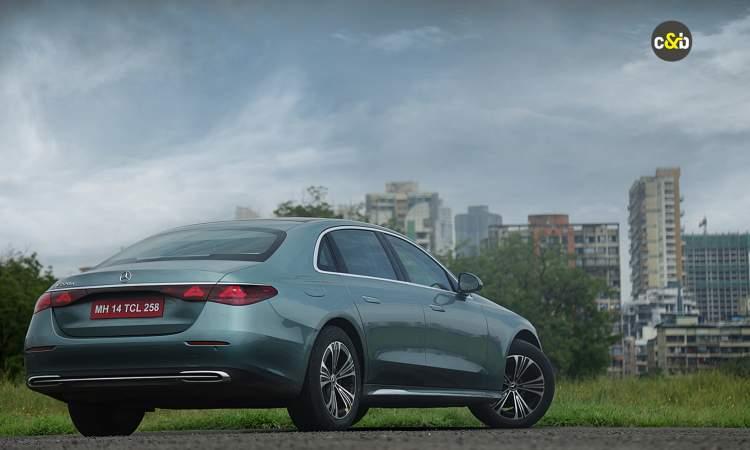 Mercedes Benz E220d rear look