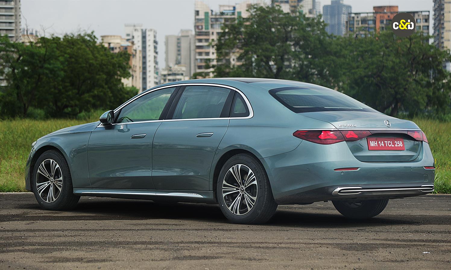 Mercedes Benz E220d Sideview