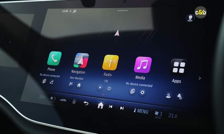 Mercedes Benz E220d Display