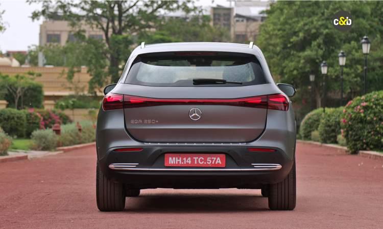 Mercedes Benz Eqa Rearview