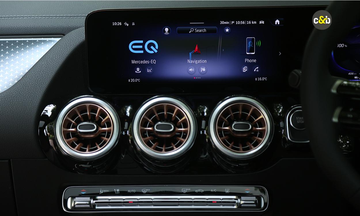 Mercedes Benz Eqa Speedometer