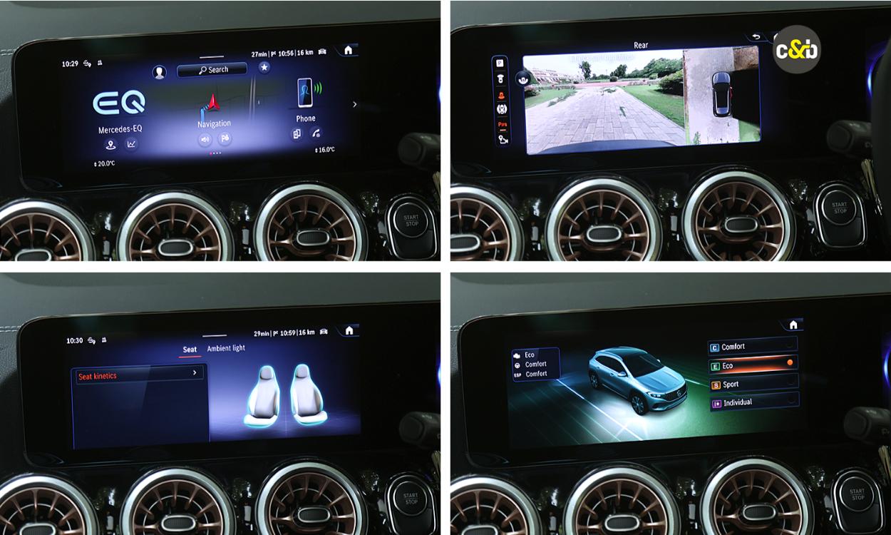 Mercedes Benz Eqa Information Display