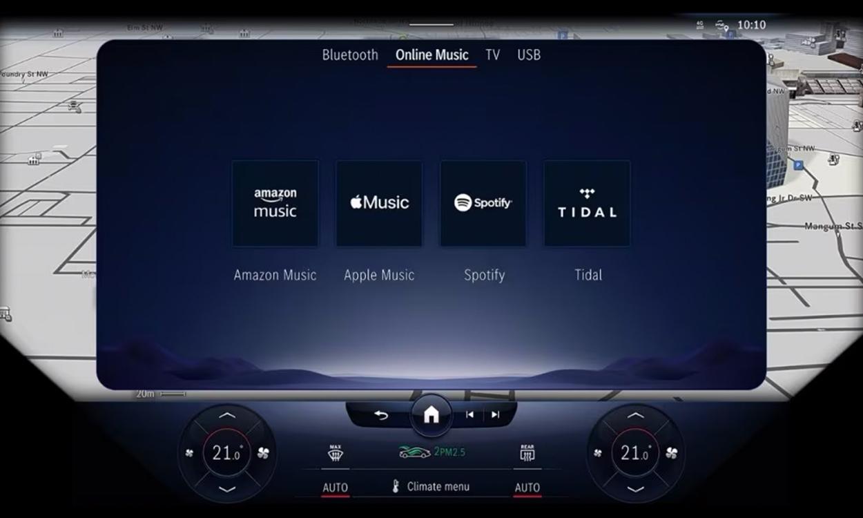 Mercedes Benz Eqe Suv X294 Equipment Hotspot Mbux Entertainment