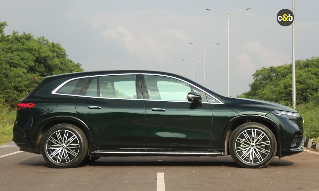 Mercedes Benz Eqs Sideview