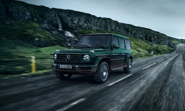 Mercedes benz g Class clear lines and large, flat surfaces