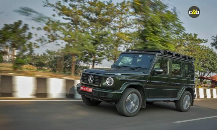 Mercedes Benz G400 D Rideview